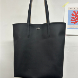 라코스테 블랙 쇼퍼백