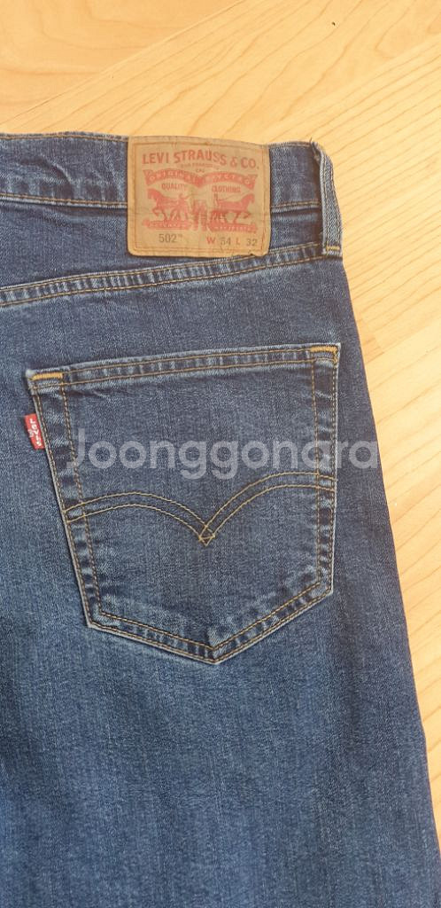 택포)리바이스502 웜 청바지89(34)--0