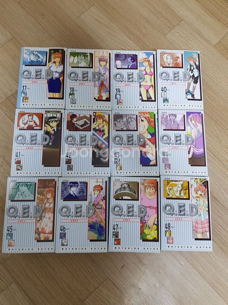 중고만화책 큐이디 50완 팝니다--1