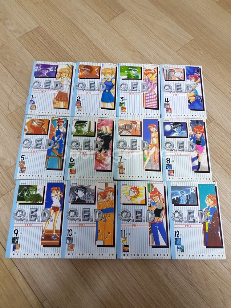 중고만화책 큐이디 50완 팝니다--2