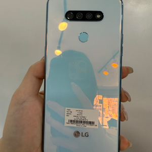 S급/박스)LG Q51 32GB 블루/ Y766