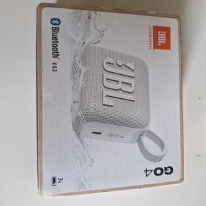 JBL GO 4 화이트 스피커 판매합니다