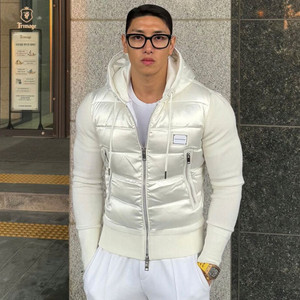 라피나토 볼란테 캐시미어 후드 니트 패딩