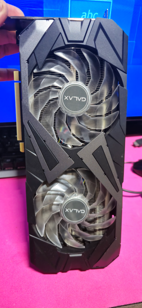 갤럭시 3060ti 블랙 2팬