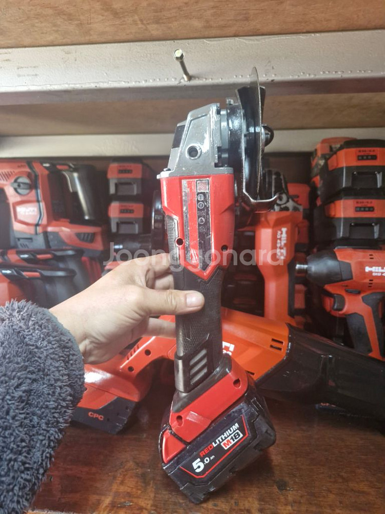 밀워키충전그라인더 M18 FSAG 100X 5인치--3