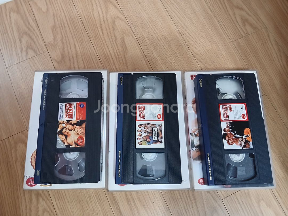 어덜트 코메디 아메리칸 파이 3부작 완결 비디오 테이프--3