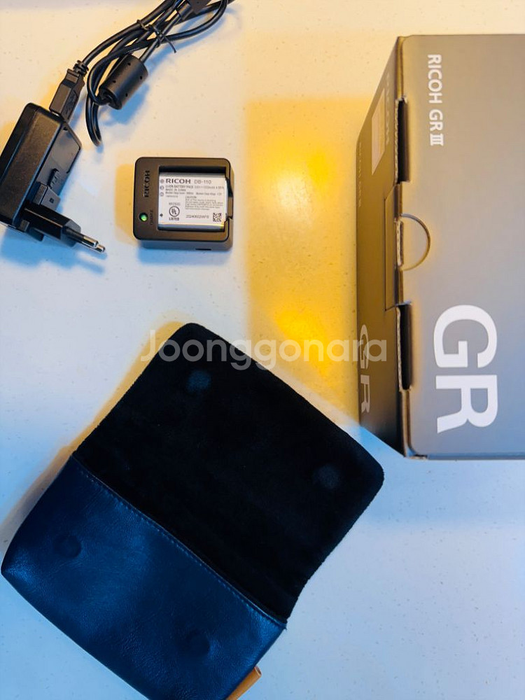 2025 리코 GR3+정품 배터리+충전기--7