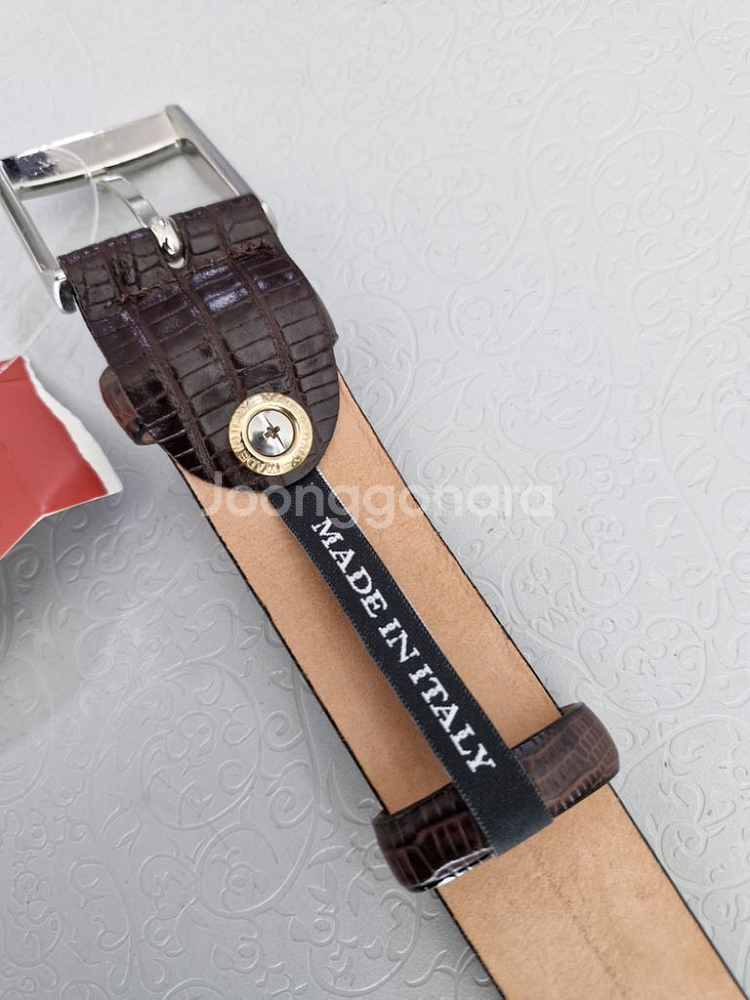 MARCO VIDALE 이태리 가죽벨트 정품입니다--4