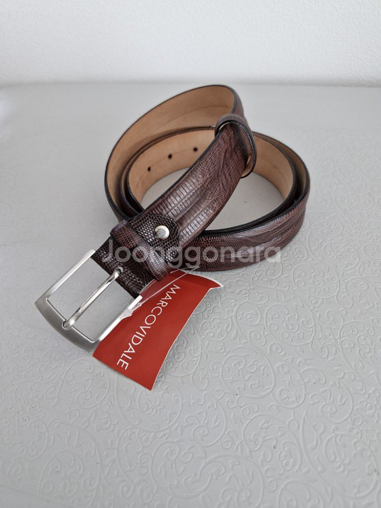 MARCO VIDALE 이태리 가죽벨트 정품입니다--8