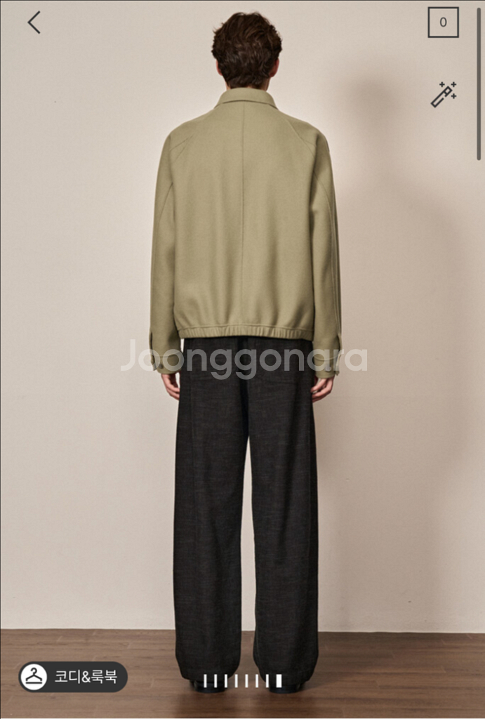 타임 옴므 캐시미어 블렌드 블루종--1