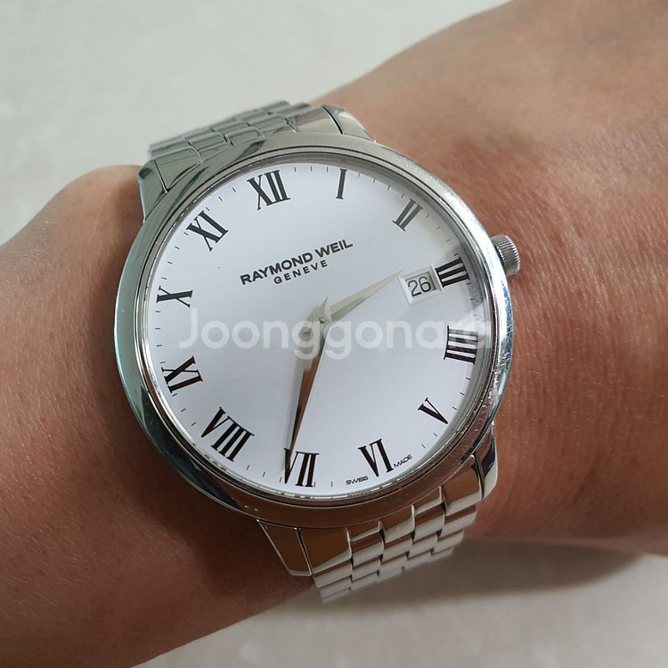 레이몬드웨일 남성 메탈 시계 (교환가능)--0