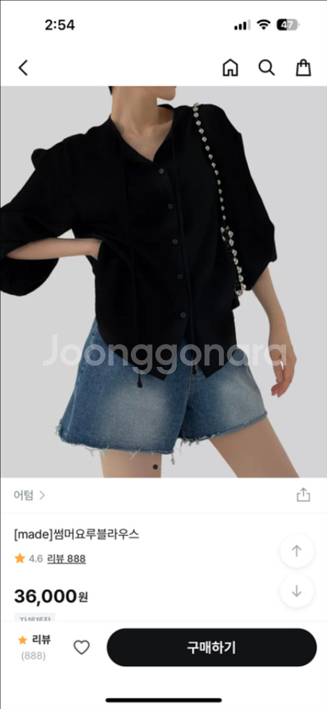 어텀 썸머요루블라우스 set--1
