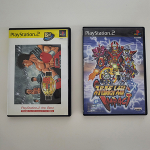 ps2 슈로대임팩트+더 파이팅