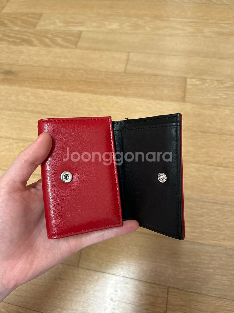 비비안웨스트우드 반지갑 레드--1