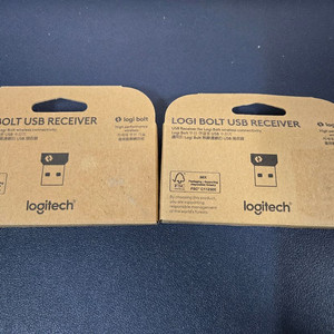 로지텍 로지볼트 수신기 usb 미개봉 새상품