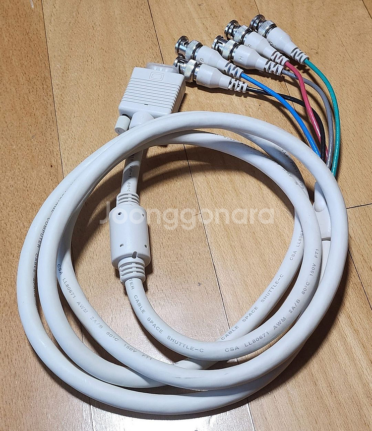 RGB-5BNC디스플레이케이블(2m),택포--0