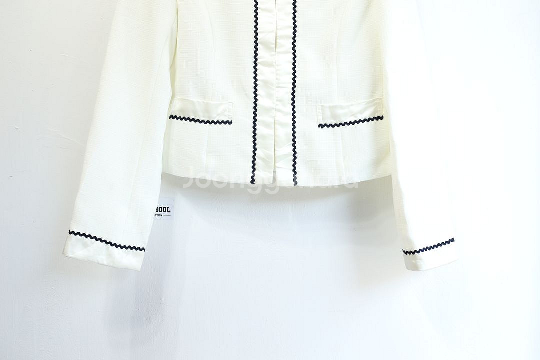 plata 화이트 여성 자켓 M사이즈--2