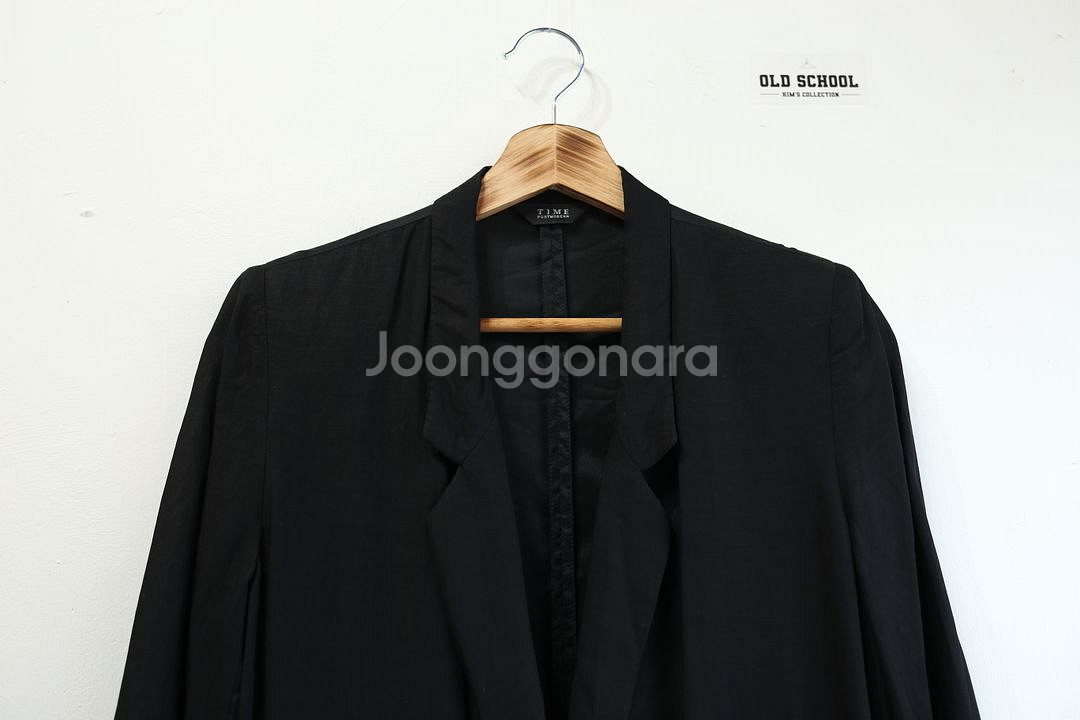 타임 블랙 여름 자켓 M사이즈--1