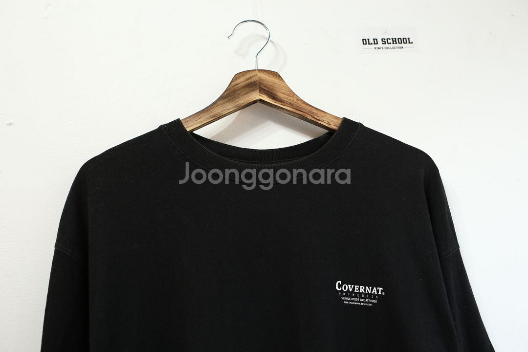 covernat 블랙 긴팔티셔츠 M사이즈--1