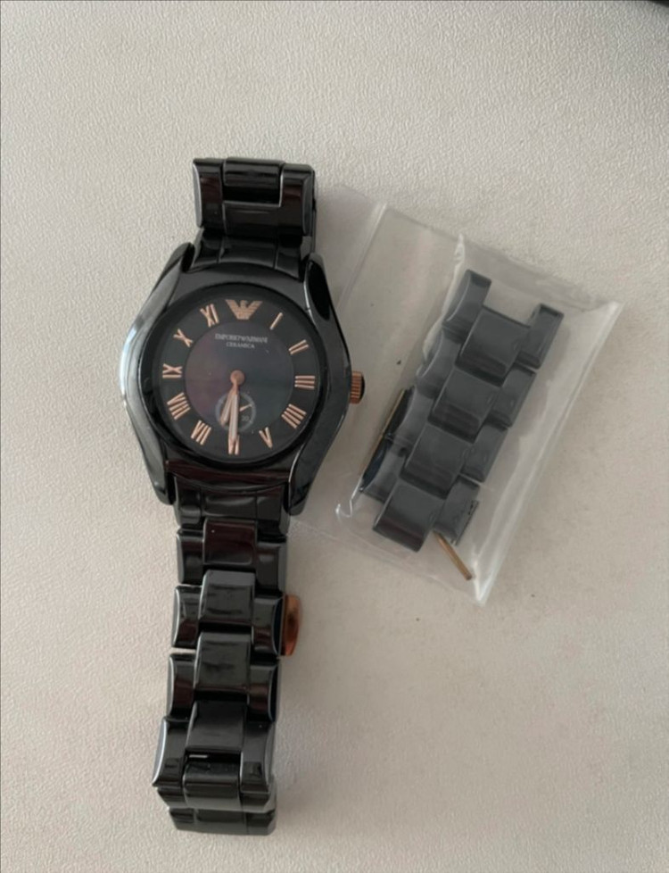 알마니 세라믹 여성용 시계--2