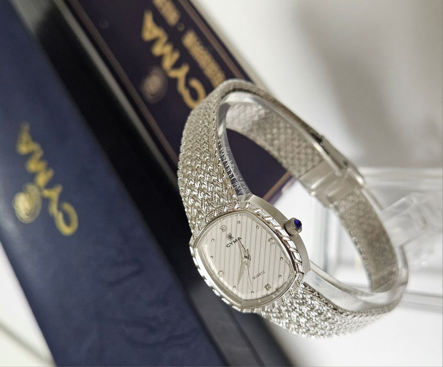 Cyma 여성용 메탈 시계--1