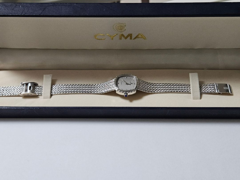 Cyma 여성용 메탈 시계--3