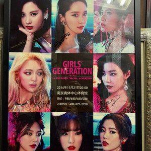 소녀시대 1st팬미팅 Mr,Mr,난징,2014년 홍보