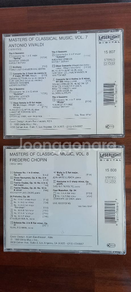 클래식 CD 10개--7