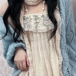 쟈뎅빈티지 슬리브리스 탑 모리걸 빈티지 대장템