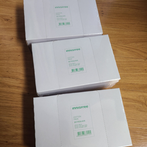이니스프리 화장솜 3개 일괄로