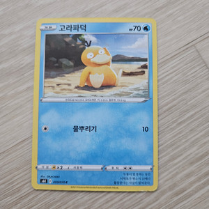 포켓몬스터 고라파덕 포켓몬 카드 인테리어 소품