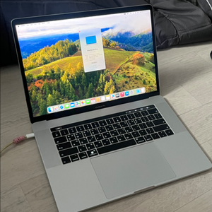 2018 맥북프로 15인치 256gb 터치바 고급형