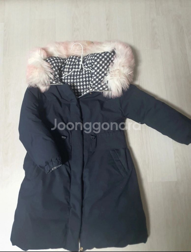 130 여아 양면패딩--0