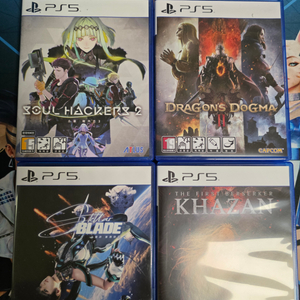 ps5 스텔라블레이드,드래곤즈도그마2,소울해커즈2