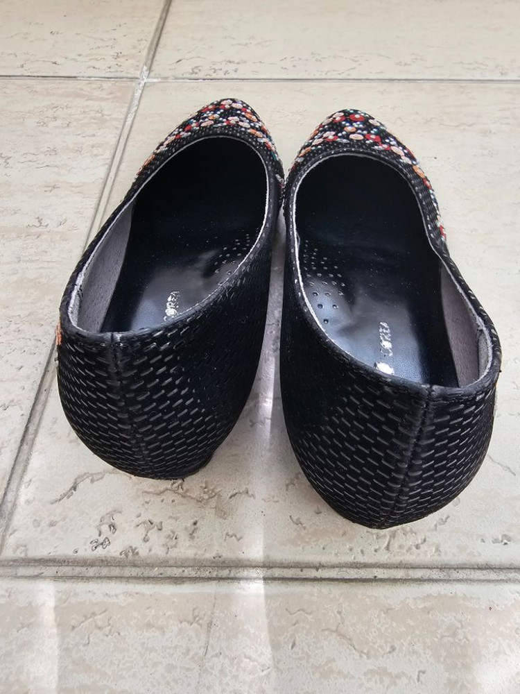 장식이 이쁘고 발편한 신발, 구두--5