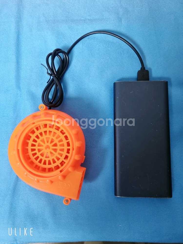 오렌지 USB 휴대용 송풍기 (개당3천)--2