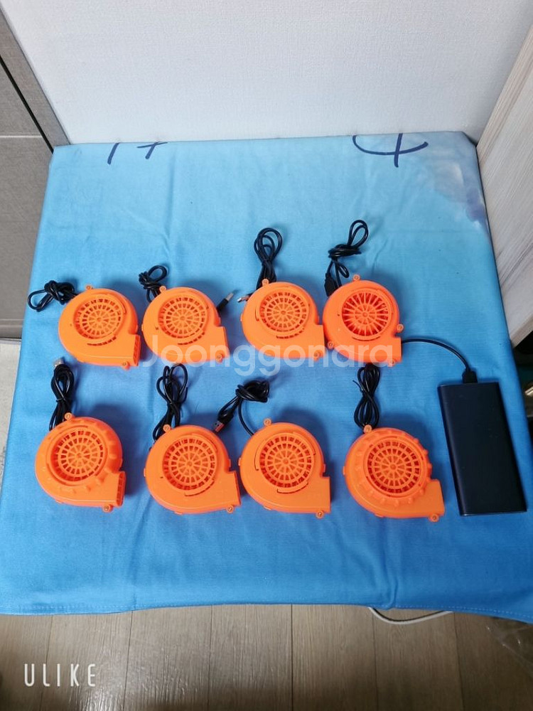 오렌지 USB 휴대용 송풍기 (개당3천)--1