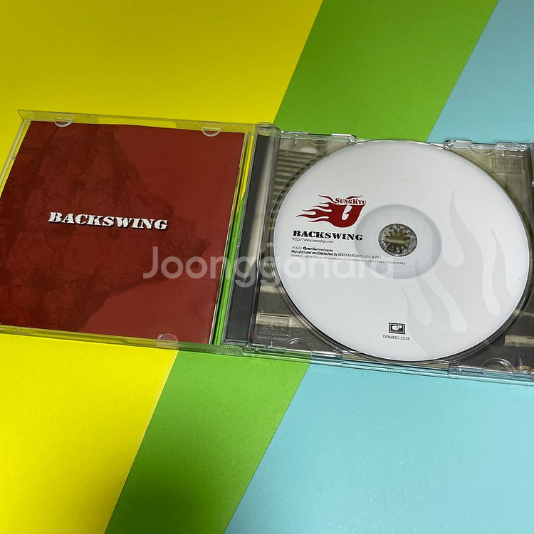 [중고음반/CD] 바이브 유성규 1집 Backswing--4