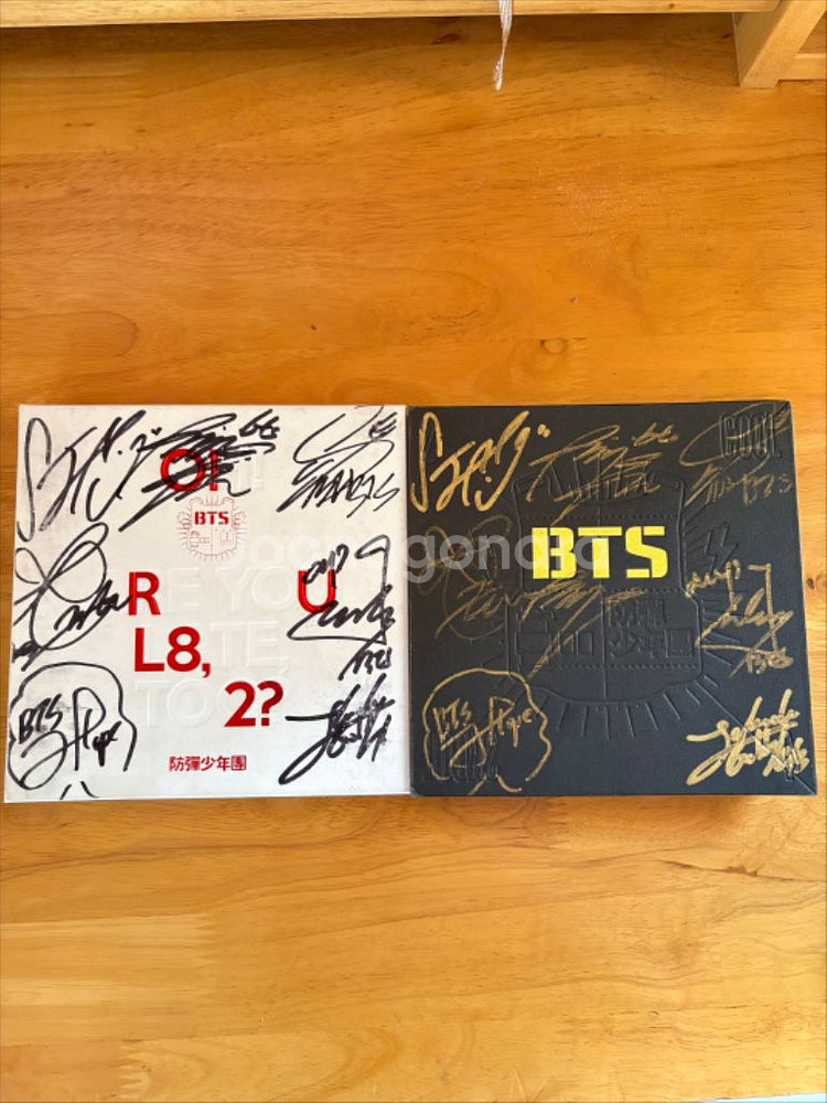 방탄소년단 데뷔앨범 미니1집앨범 친필사인--0