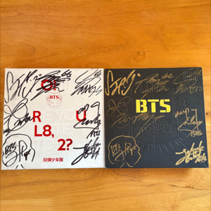 방탄소년단 데뷔앨범 미니1집앨범 친필사인