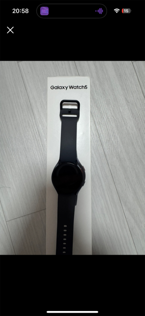 삼성 갤럭시 워치 5 40mm LTE 셀룰러 그라파이트