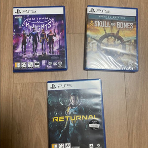 PS5, PS4 게임 시디 4장 일괄