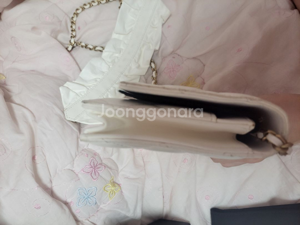 정품)급처상태양호!샤넬 로맨스프릴 클래식 크로스백 가방--7