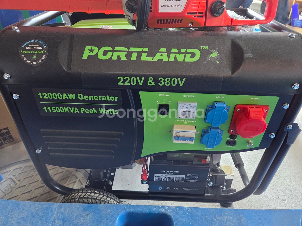 포틀랜드 220V&380V 3상 발전기 12000AW--2