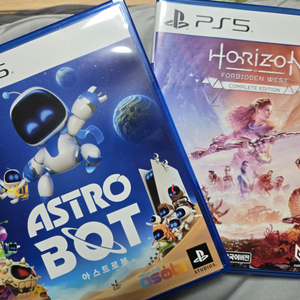ps5 게임 아스트로봇, 호라이즌 포비든웨스트 컴플