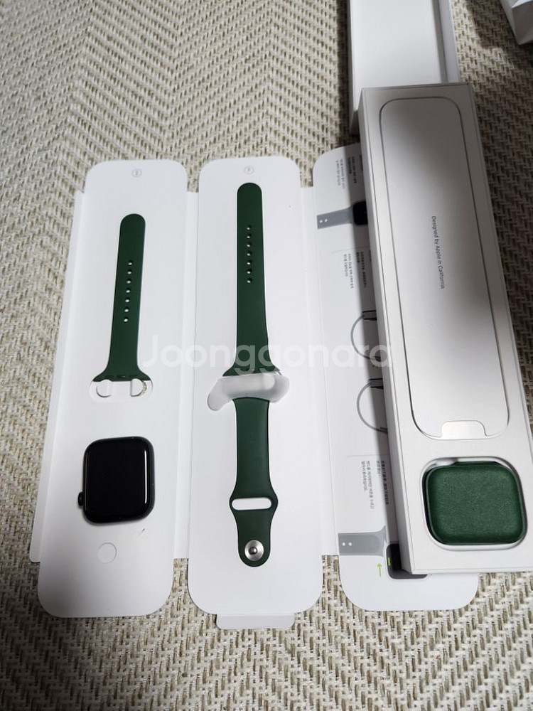 애플워치 7세대 45mm 그린 GPS 모델--7