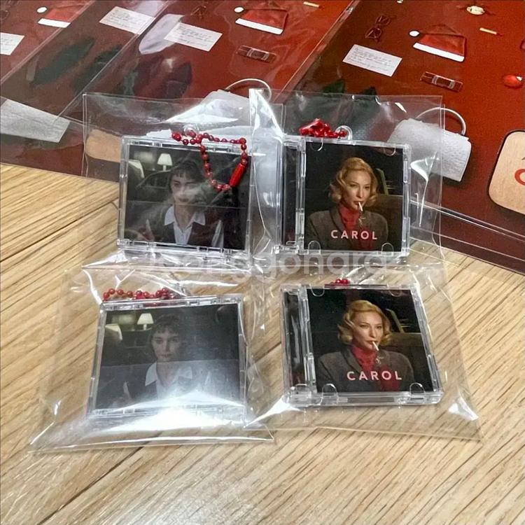 캐롤 NFC 키링+심볼 A3포스터 영화 야광엽서 마그넷--1