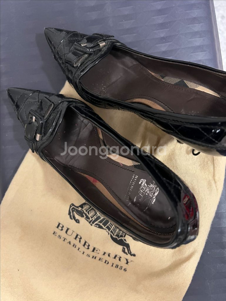 버버리 펌프스 하이힐--0