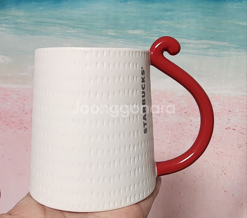 스타벅스 신년 레드몽키 머그 237ml (코코몽 머그--1