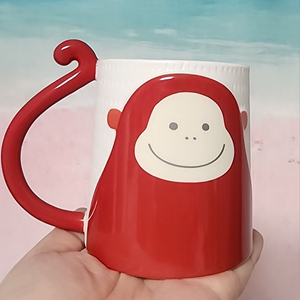 스타벅스 신년 레드몽키 머그 237ml (코코몽 머그